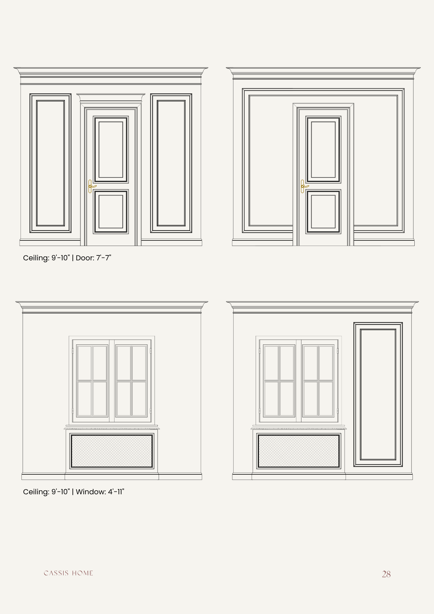 Solutions for doors and windows
